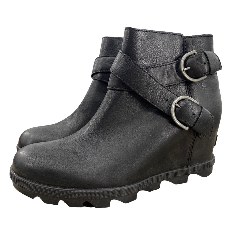 NEW Sorel WOMEN'S JOAN OF ARCTIC™ WEDGE II BUCKLE BOOTIE Size 9.5 - Picture 3 of 9